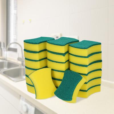 Esonmus 20 stuks Multifunctionele Dubbelzijdige Spons Schuurpads