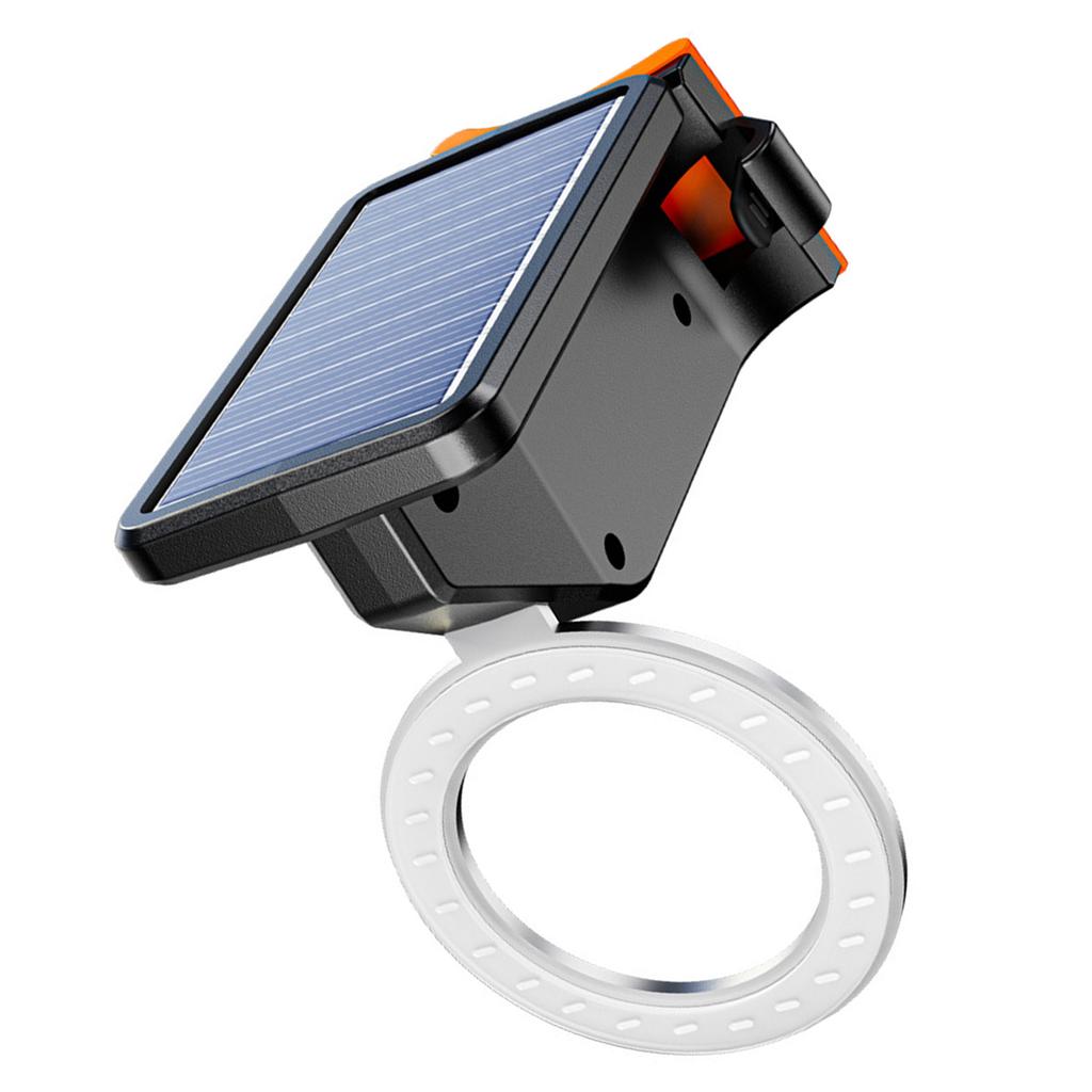 Rechargeable Solar Bicycle Rear Light Heart/Round Bike Taillight Mountain Bike Rear Light Cycling Safety Warning Lamp