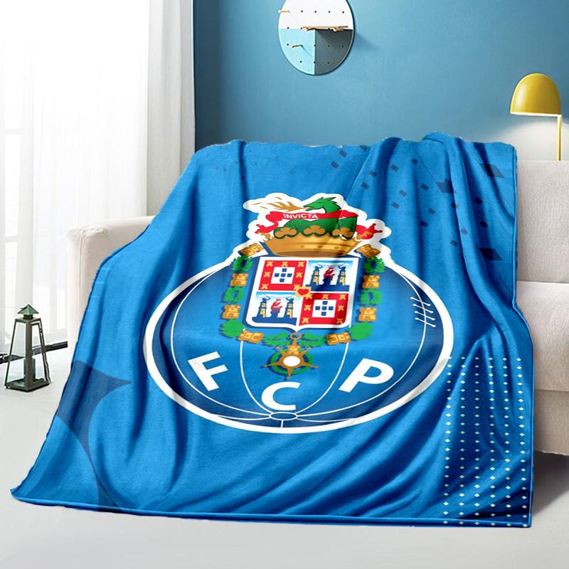 Fc Space Emblem Printed Throws Blanket Soft Flannel Blankets for Couch Bed Gifts for Men Women Picnic blanket Christmas gifts