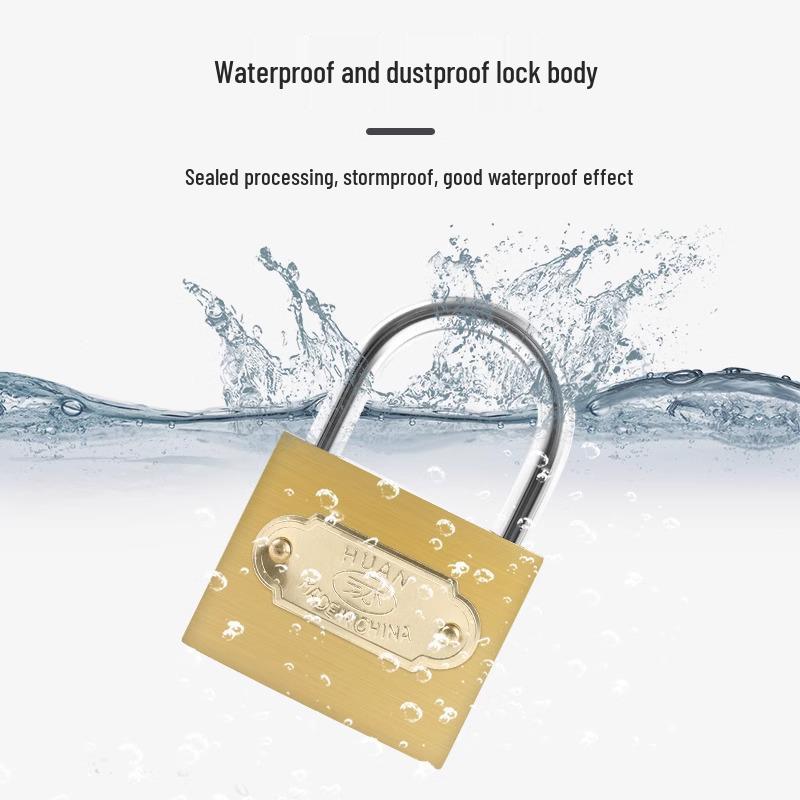 Lucchetto Universale Multi-Porta: Chiave Singola per Serrature in Rame Multiple
