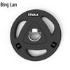 Binglan PU Coated 3-Hole Olympic Barbell Plates