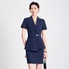 2025 Women's Professional Suit Set: Spring/Summer Western Style Receptionist Formal Wear, Jewelry Store Uniform