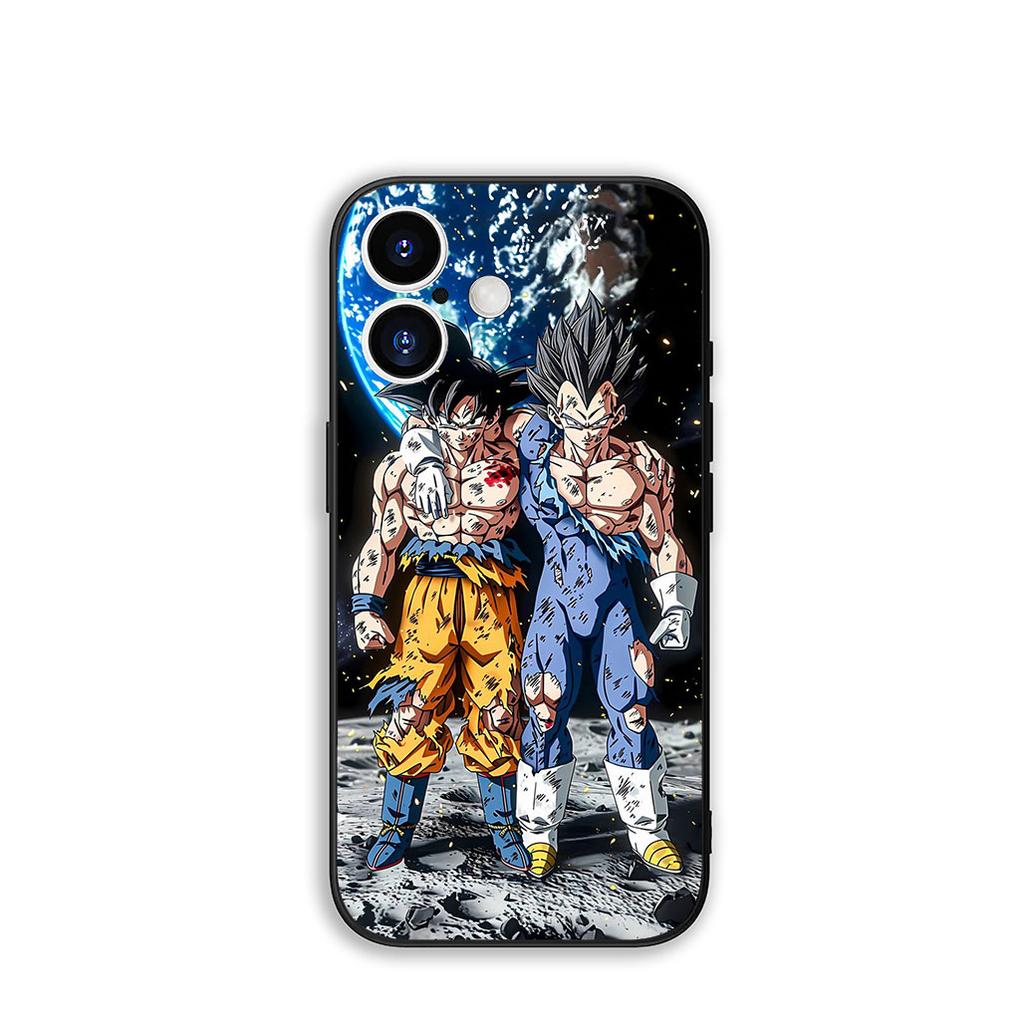Phone Cover Cartoon Dragon Gokus Ball Vegeta for Apple iPhone 16 15 14 Plus 13 12 Mini 17 Pro Max + ProMax 16E Air 15+ Case