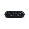 Chanel 24b Gold Metal Logo Leather Chain Diamond Pattern Sheepskin Material With Gold Buckle Shell Bag Handbag Shoulder Bag Women'S Black