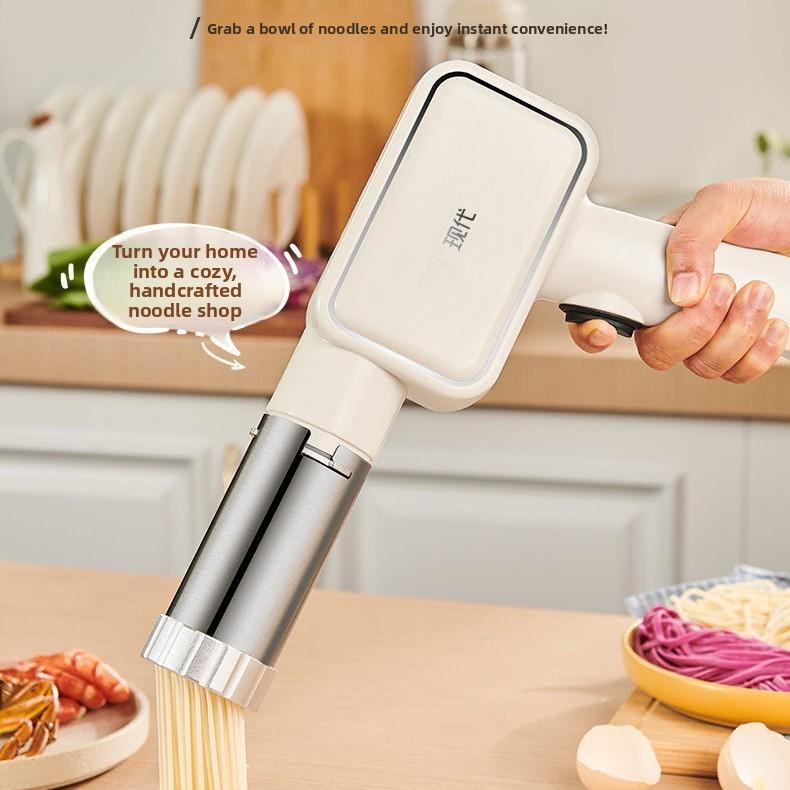 Handheld Noodle Maker Machine With Wireless Design For Home Cooking Enthusiasts