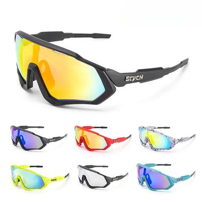 Occhiali da Sole da Ciclismo per Uomo Donna Occhiali Goggles Ciclismo Bicicletta MTB Occhiali Ciclismo Protezione UV400 Occhiali Protettivi Sportivi
