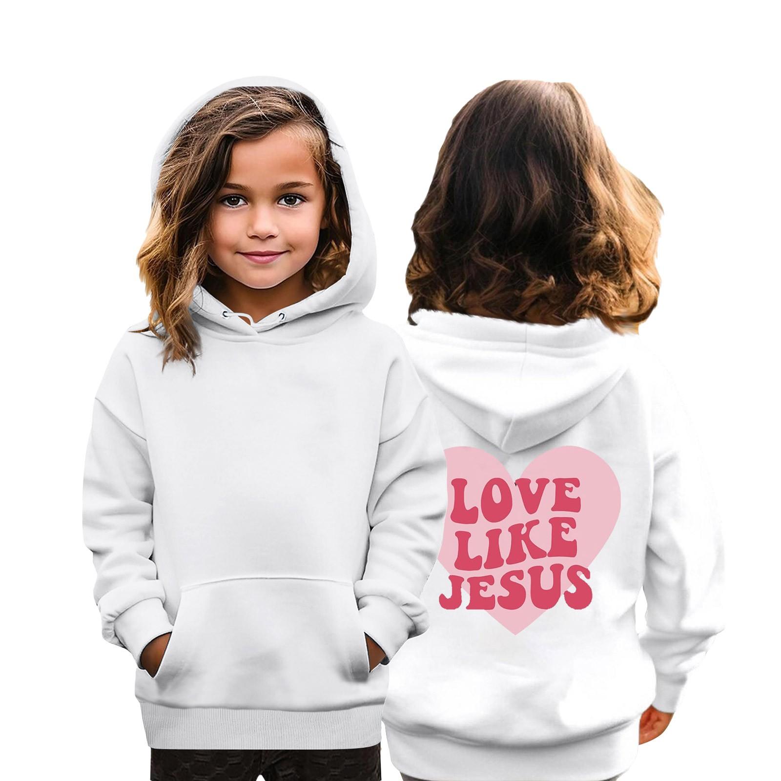 

Толстовки для девочек-подростков, толстовки с длинным рукавом, пуловер с завязками, симпатичная толстовка большого размера 110 белый