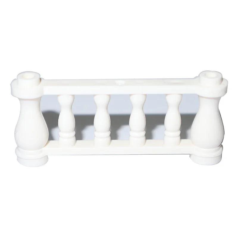 Building Block City Accessories MOC Part Fence Railing Stair Barrier Ladder Guard Bar Castle Garden Farm Military Assemble Brick