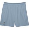 On Performance Logo Breathable High-Performance Quick-Dry Three-Quarter Casual Shorts Men Shorts Light-Gray Blue 1MF10100732