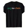 Men'S Saint Patrick'S Day T-Shirt - Designed by Bog Mo Thieng Fen, Black Round Neck, Casual And Comfortable, Machine Washable, Suitable for All