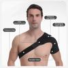 1Pcs Recovery Shoulder Brace & Arm Sling - Adjustable Compression Support For Injury Relief - Fits Men & Women (Left/Right)