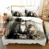 3D Print Anime Dororo Bedding Set Twin Queen Size Duvet Cover Pillowcase for Boys Girls Adult Fashion Home Textile