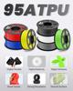 CoLiDo Direct 1KG 1.75mm TPU Filament High Strength Plastic Rods for 3D Printers Over Seas Warehouse Material Supplier