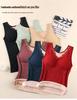 Women's Warm Autumn/Winter Fleece-Lined Elastic Vest with Chest Pads