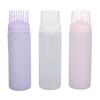 3pcs Comb Applicator Bottle with Precise Scale 3 Colors Easy To Control Hair Coloring Brush Bottle for Hair Dye