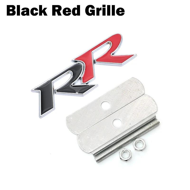 1Pc 3D Metal RR Logo Car Stickers Emblem Trunk Badge Decals for RR Civic Mugen Accord Crv City Hrv