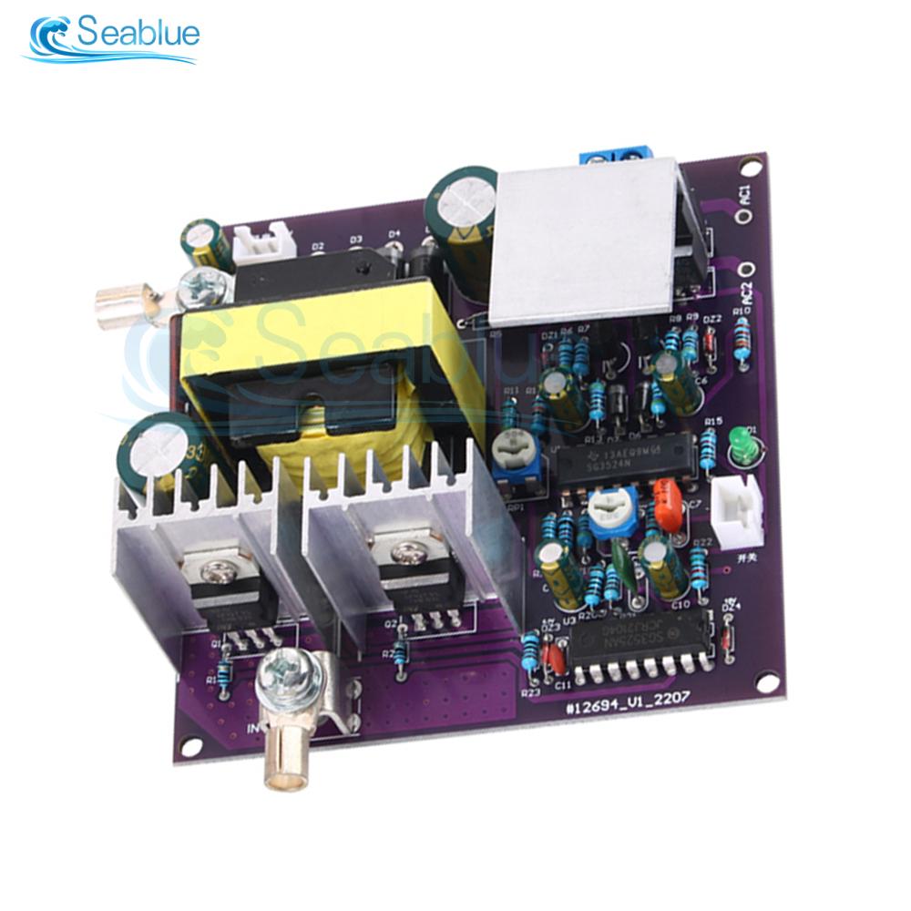 300W Corrected Sine Wave Output 50Hz Inverter DC 12V To AC 220V Inverter Power Supply Energy Storage DC-AC Boost Board