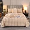 Elegant Toca Extra Thick Double Layer Faux Fur Sofa Nap Blanket