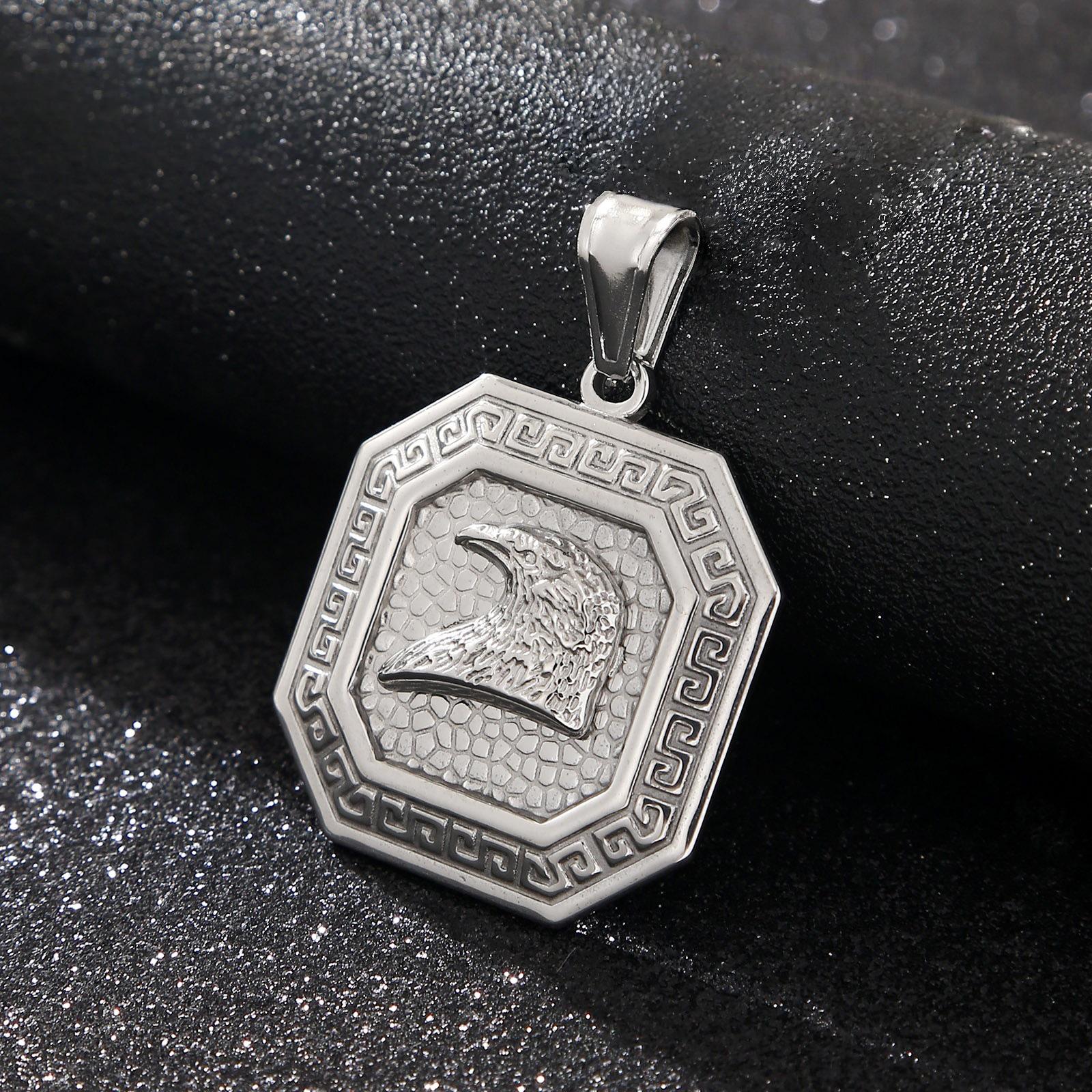2025 Men s Trendy Stainless Steel Versatile Pendant Stainless Steel