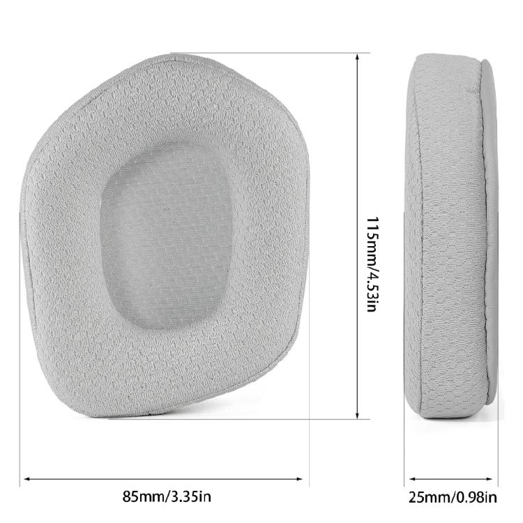 1 Pair Ear Pads Compatible for G533 G335 Gaming Headsets Removable Design Headphone Earpads Ear Cushions