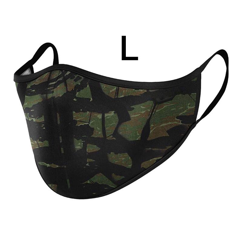 12Colors Fashion Mouth-muffle Reusable Mask 3D Printed Halloween Sports Environmental Outdoor