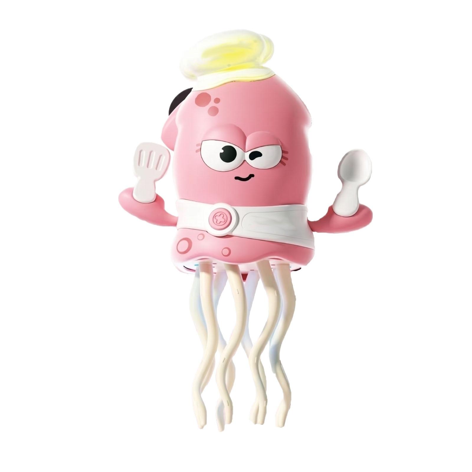 

Electric, Magical Dancing Jellyfish With Automatic Obstacle Avoidance And Light Toy For Children. One Size розовый