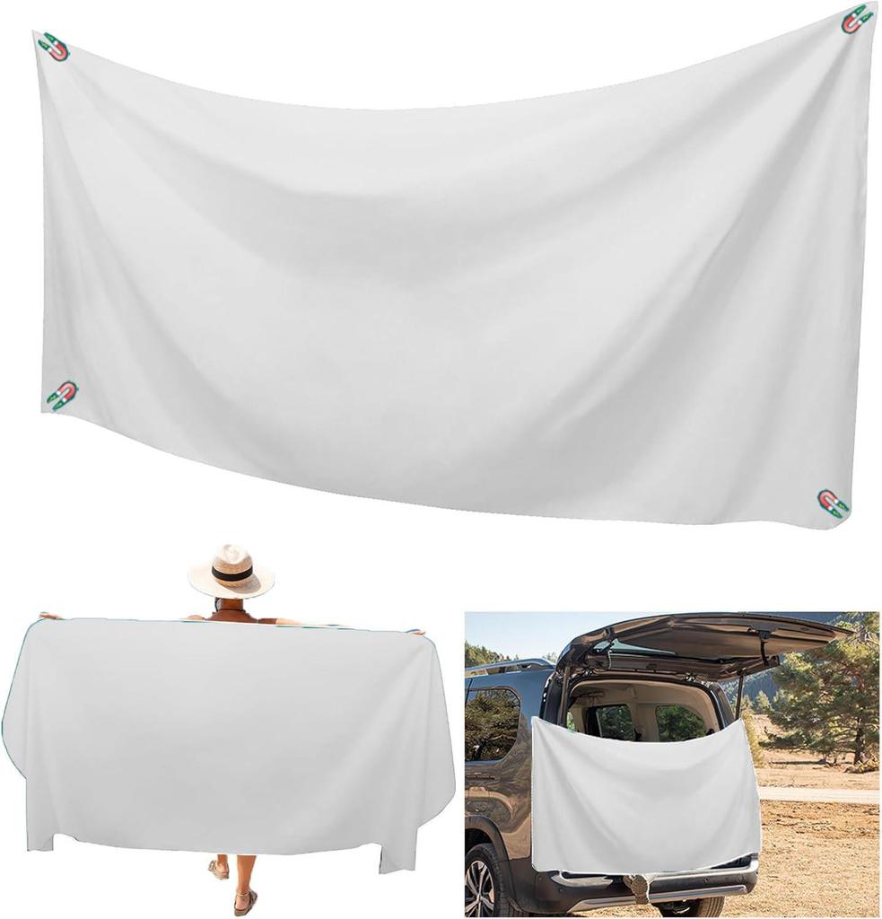 Quick-Dry Magnetic Suction Sports & Beach Towel for Changing