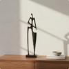 Abstract Human Figure Artful Simplicity and Aesthetic Minimalist Character Decoration Desktop Art Decoration Distinctive Design