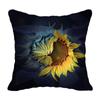 Sunflower Print Pillowcase Office Living Room Home Pillowcase Car Ornaments