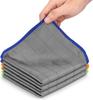 Microfiber Carbon Fiber Car Wash Towel Lint Free Scratch Free Super Absorbent Quick Dry Auto Detailing Cleaning Cloth 30x40cm