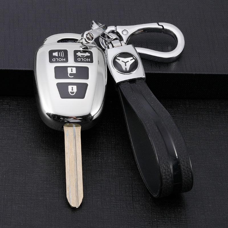 4Buttons Car Remote Key Shell For Toyota Camry Prius 2012 2013 2014 Corolla Rav4 Key Case Toy43
