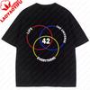 42 Leben Universum Alles Lustig T-Shirt Vintage Heißer Verkauf Beliebt Grafische T-Shirts Unisex Unisex Retro Stil Streetwear Harajuku