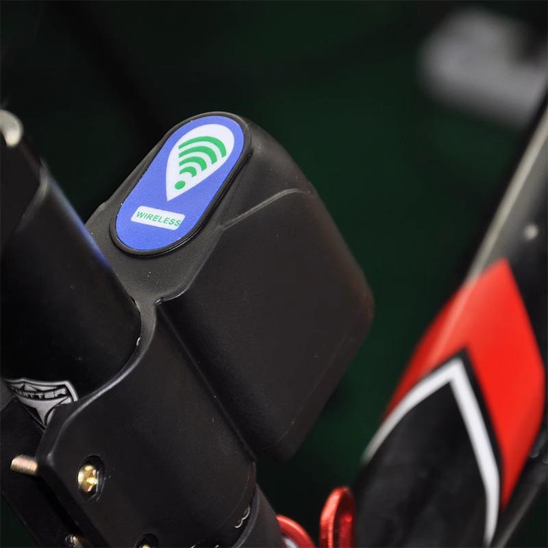 Smart ABS Bike Anti-Theft Alarm with Wireless Vibration Sensor and Remote Control