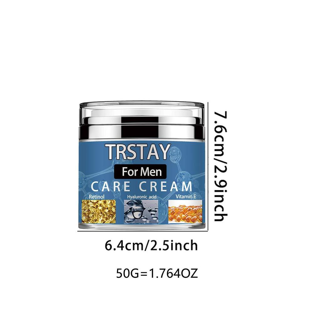 Sérum à l'acide hyaluronique, au rétinol et à la vitamine E pour hommes Crème hydratante et lissante