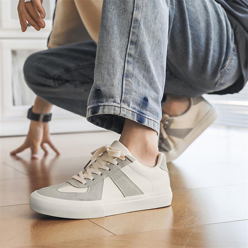 New Casual All-Season Classic Versatile High-Quality Men's Vulcanized Canvas Shoes Student Sneakers Breathable Comfortable