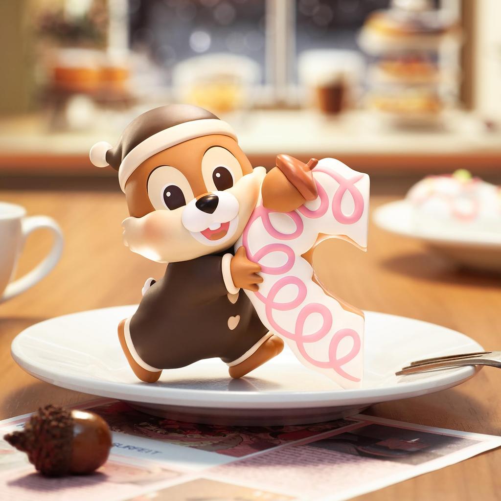 TOP TOY Disney Chip 'n' Dale Sweet Adventure Series [1 Piece] Gachapon Blind Box Figure Soft Vinyl PVC Premium Toy Birthday Gift Chip 'n' Dale