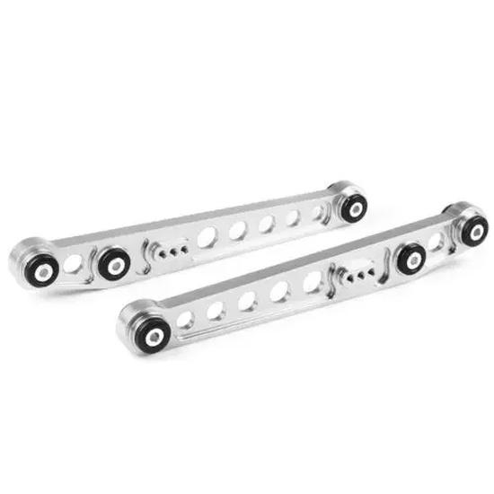 Racing Car Silver Rear Lower Control Arms + Tie Bar Subframe Brace for Honda Civic EK 96-00 Tie Rod Support Trestle Sell Well