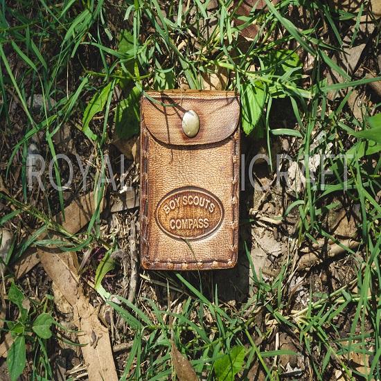 Bussola militare regalo per bussola tascabile per boy scout in ottone massiccio