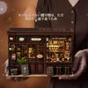 Pixie Curio Miniature House DIY Kit Wooden Puzzle LED Light Corner Izakaya Theme Book Nook Gift Decoration