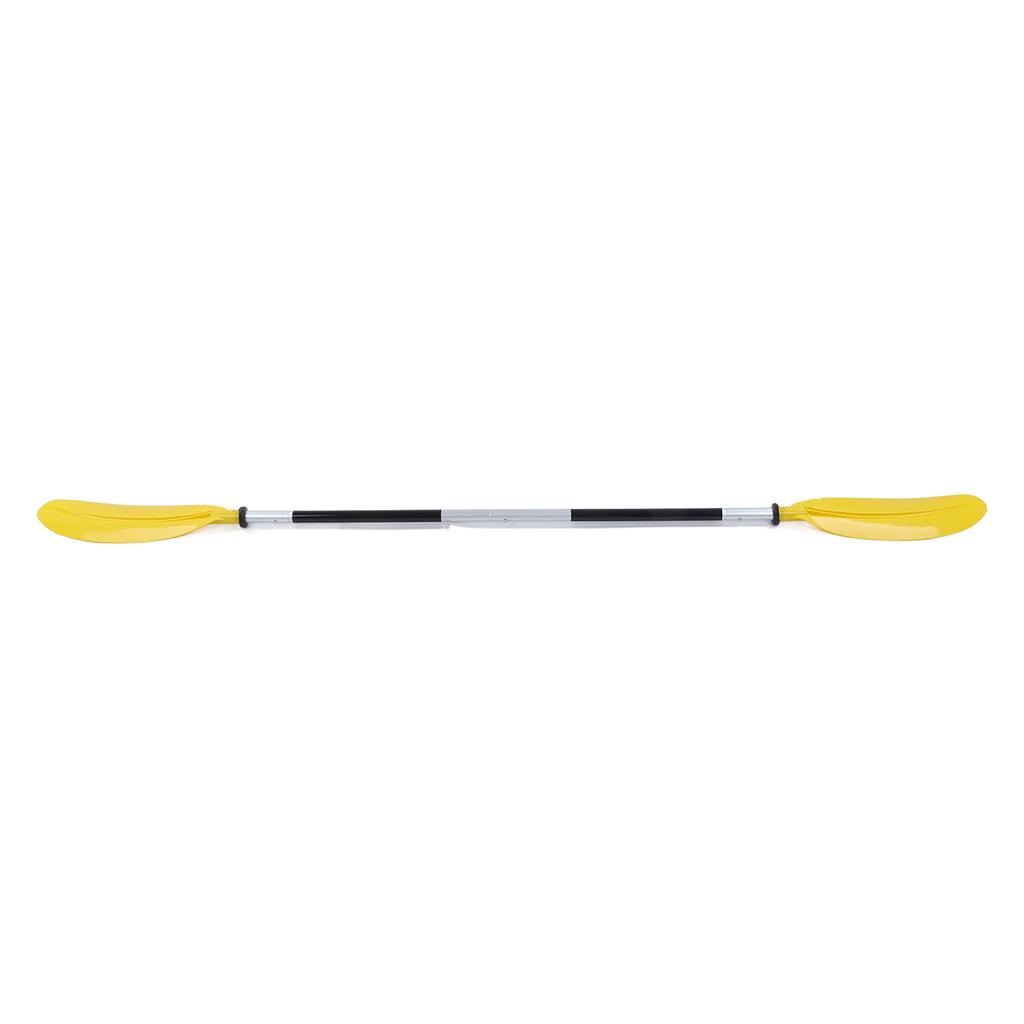 Boat Paddle Yellow Aluminum Alloy Professional Double Head Canoe Kayak Oar for Rowing