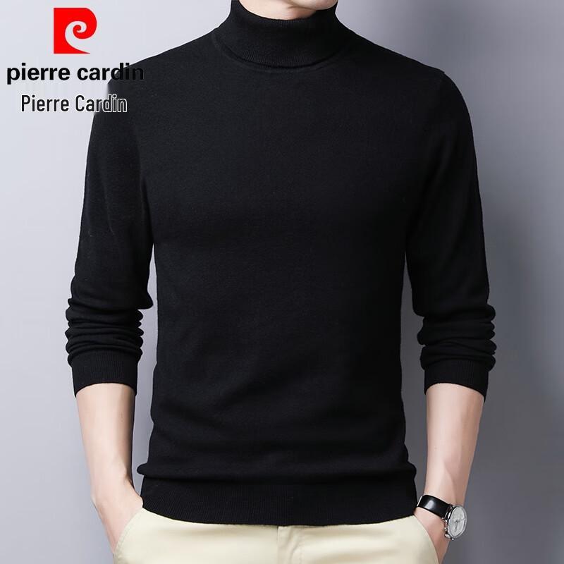 

Pierre Cardin Men s 100% Lambswool Turtleneck Sweater 190