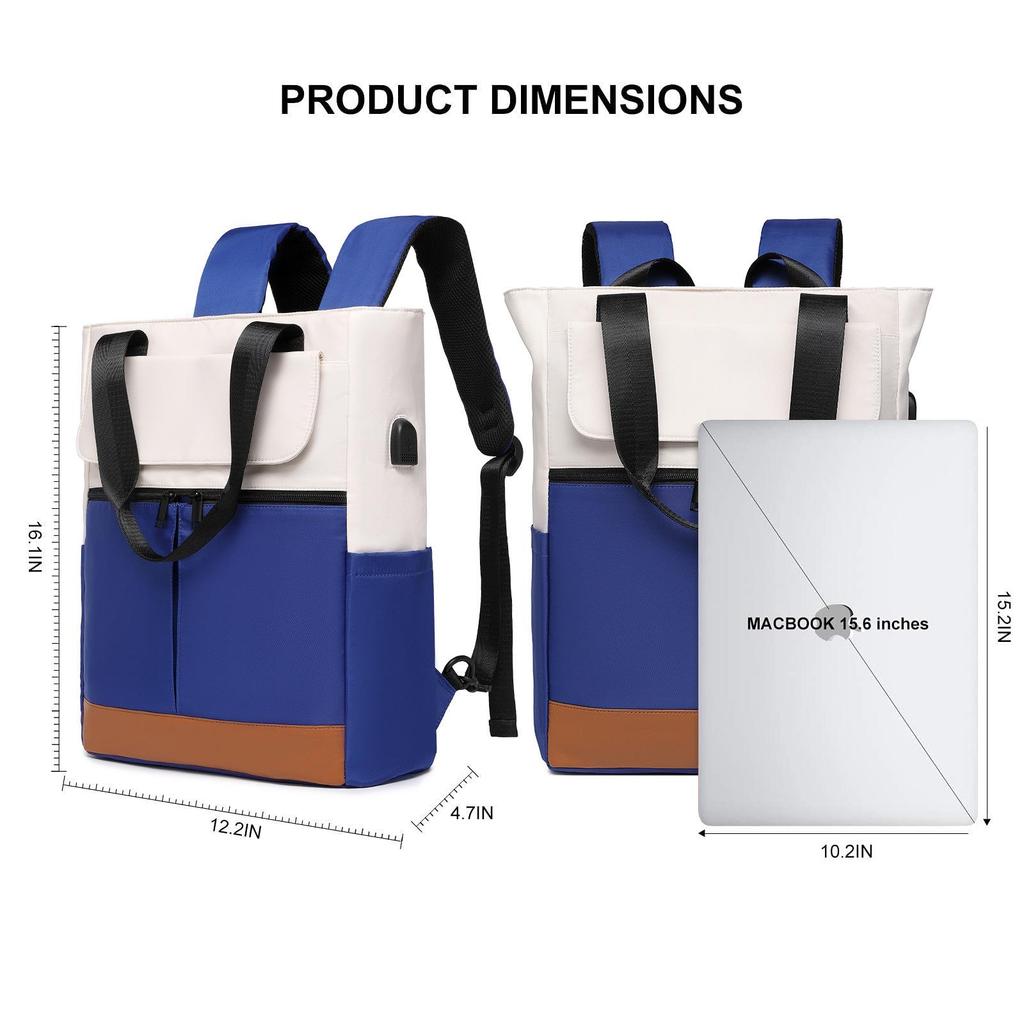 Fashionable Unisex Travel Backpack with USB Port – Versatile for Outdoor, Laptop, and Handbag Use