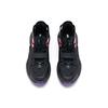 Anta Slip Resistant Abrasion Resistant Support Mid top Training Shoes Men's Black Purple 912017012-2