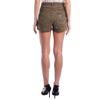 Suede Shorts with Metal Appliqués RWBS00020 for Women