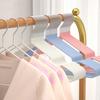 Non-Slip Coated Metal Suit Coat Hangers Heavy Duty Clothes Hangers Metal Shirt Jacket Hanger with Round Notches for Dress