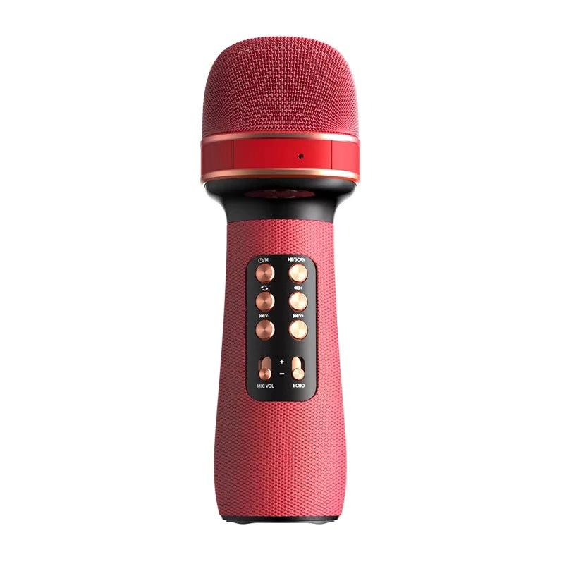 WS-898 Bluetooth Wireless Home Microphone with Built-in Speaker for Karaoke Apps