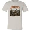 T-shirt à manches courtes en jersey unisexe Bella + Canvas Jimothy Seattle raton laveur faune