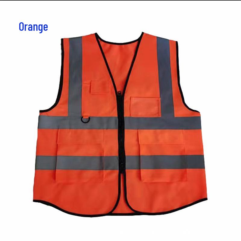 13-Color Functional Multi-Pocket Reflective Safety Vest