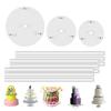 Plastic Cake Spacer Piling Bracket Multi-Layer Cake Tier Support  Cake Tier Support