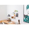 No Drill Acrylic Display Stand, Clear Cosmetic Organizer Tray, Multi-purpose Bathroom Storage Shelf for Toiletries